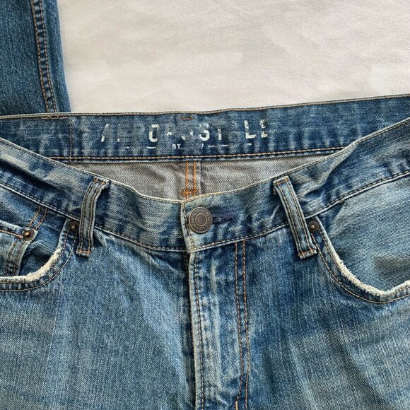 Aeropostle Men's Driggs Slim Bootcut Jeans - Picture 2 of 10